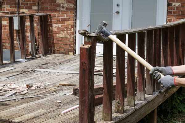 Deck Demolition Service in Monroe