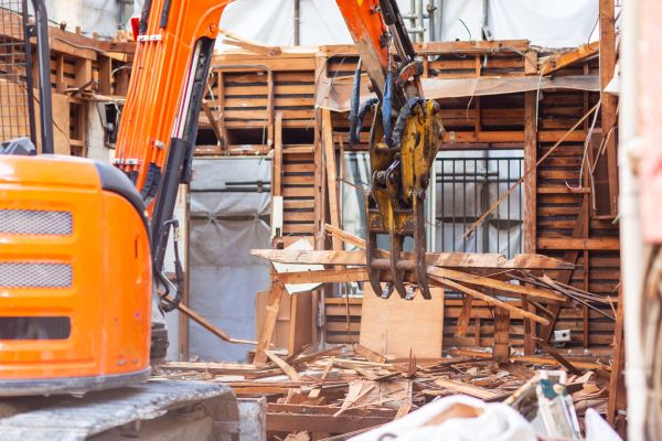 Cabin Demolition in Monroe