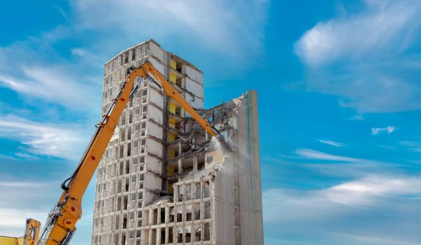 Commercial Building Removal in Monroe