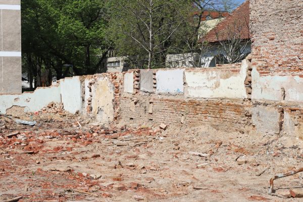 Brick Wall Demolition in Monroe