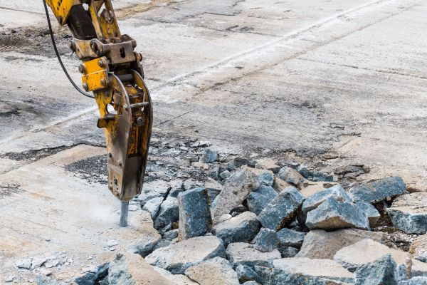 Parking Lot Removal in Monroe
